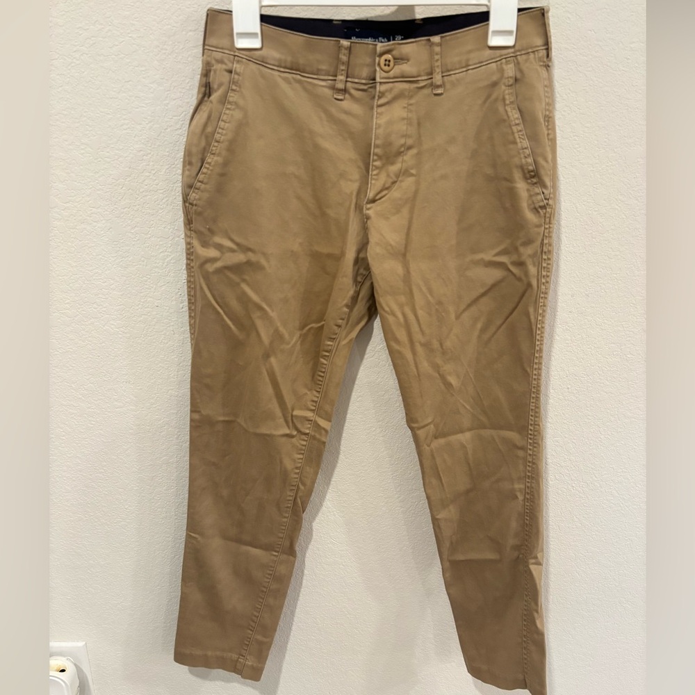 Abercrombie & Fitch Men's Khaki Chinos